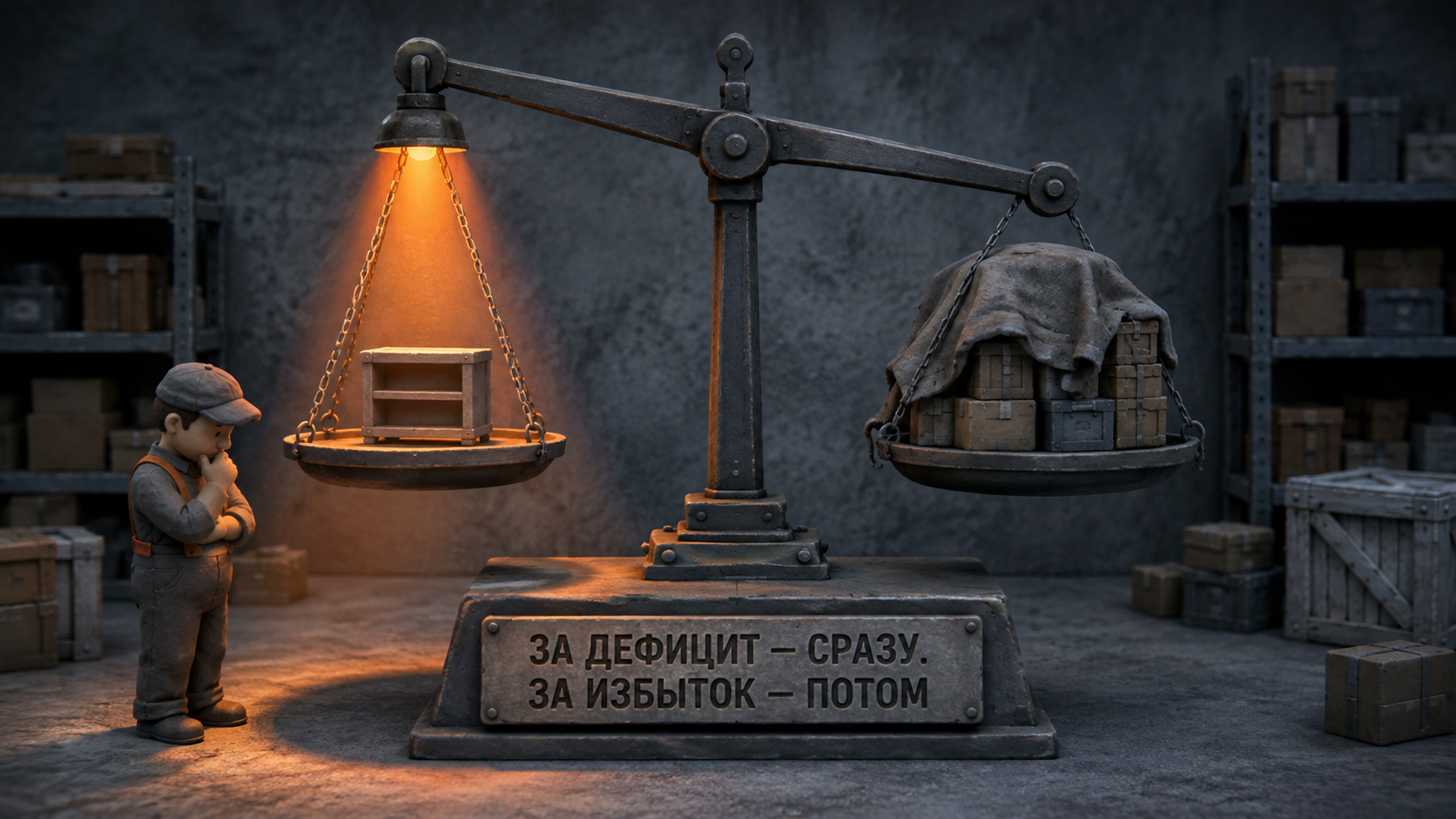 Дефицит наказывается сразу и адресно, избыток — потом и коллективно