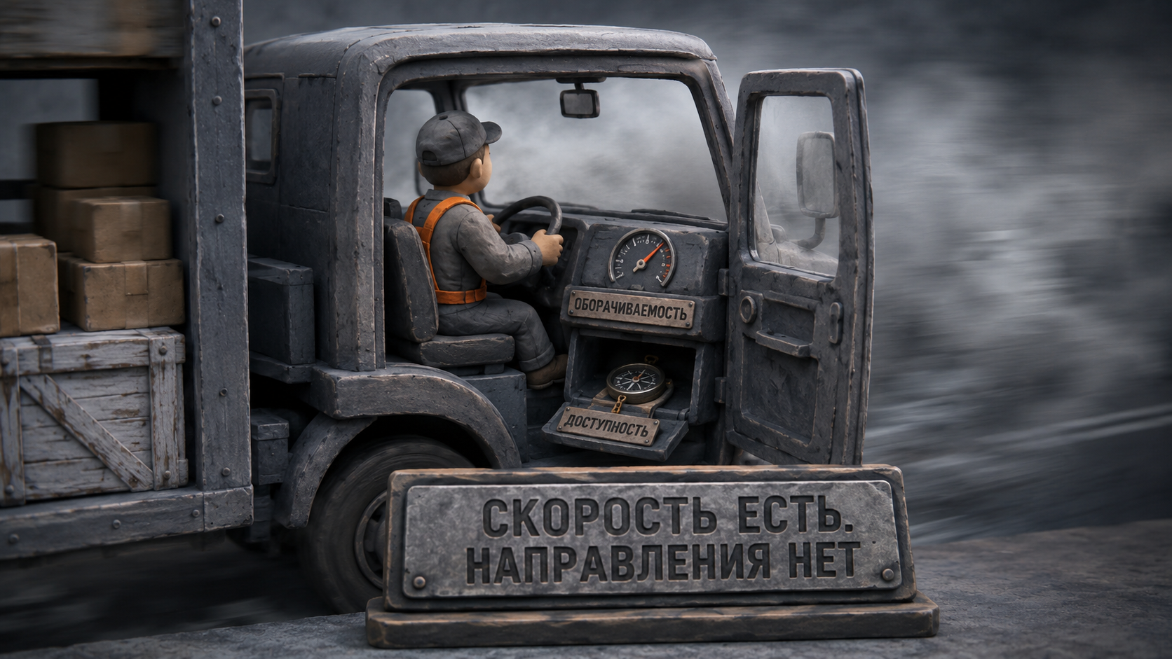 Оборачиваемость без доступности показывает скорость, но не направление