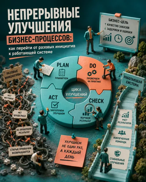 Непрерывные улучшения бизнес-процессов
