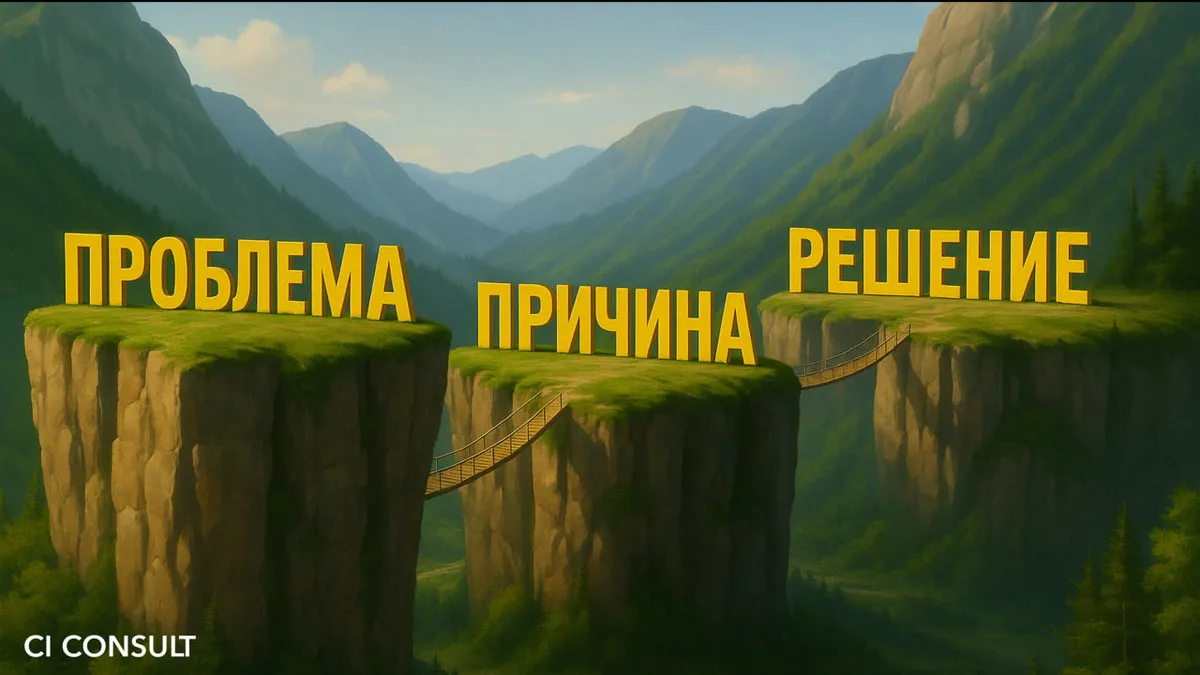 Анализ причин проблем
