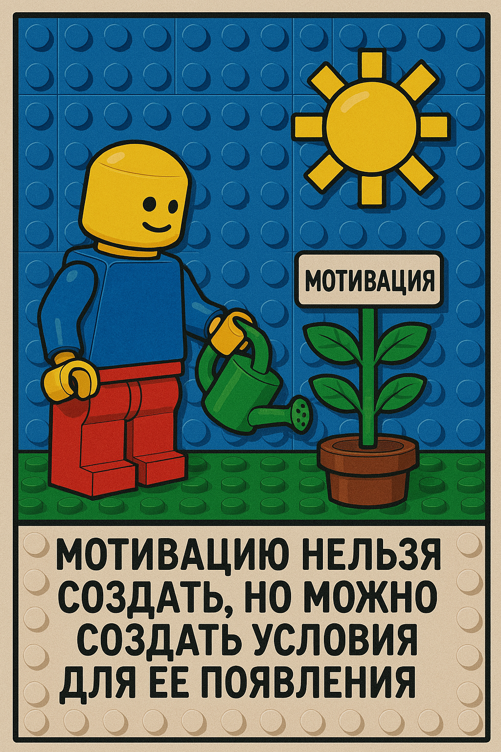 Мотивация создается средой