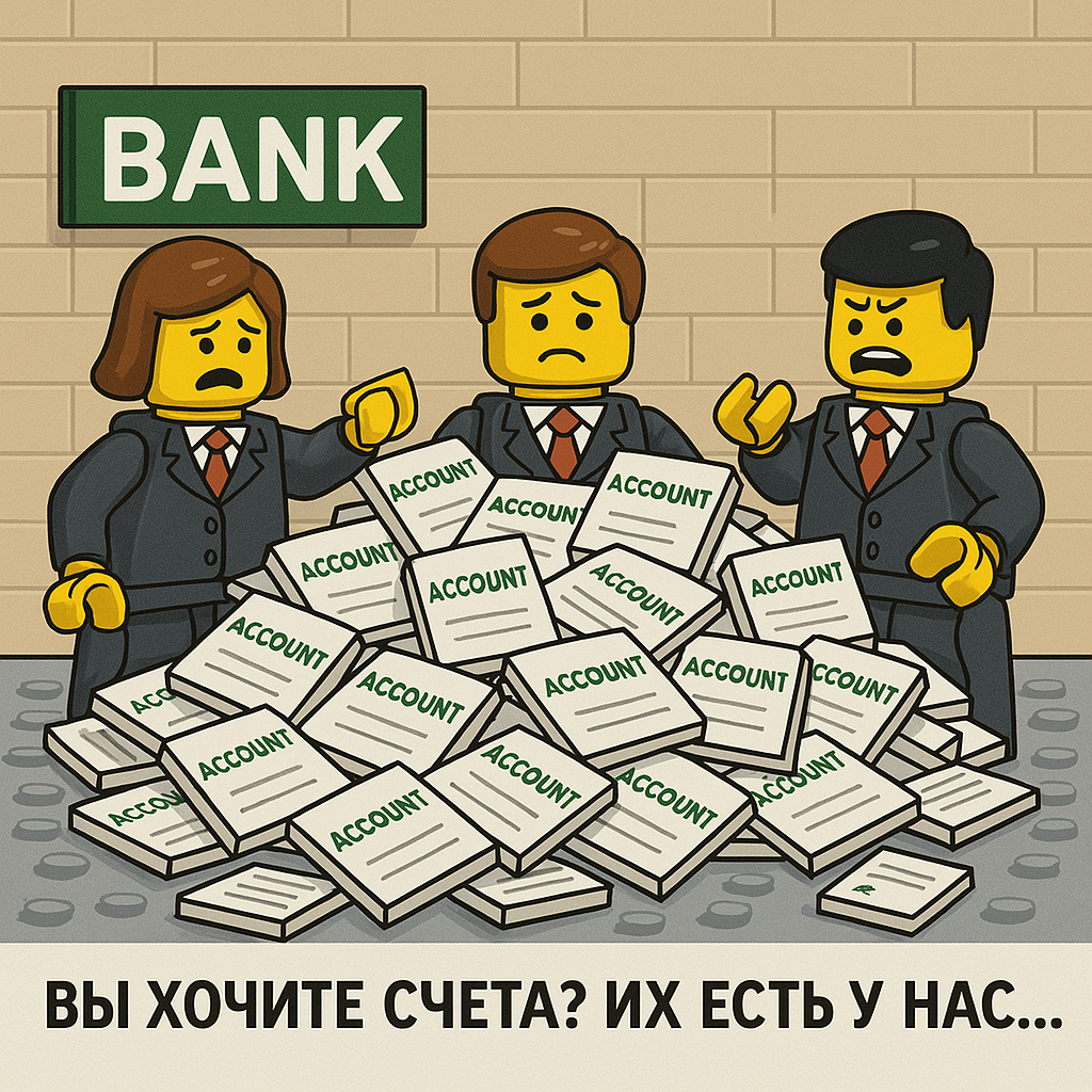 Вы хочите счета, их есть у нас